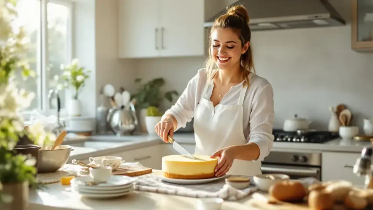 Deze wondertaart, luchtig en smeuïg, overtreft de flan en is snel te maken