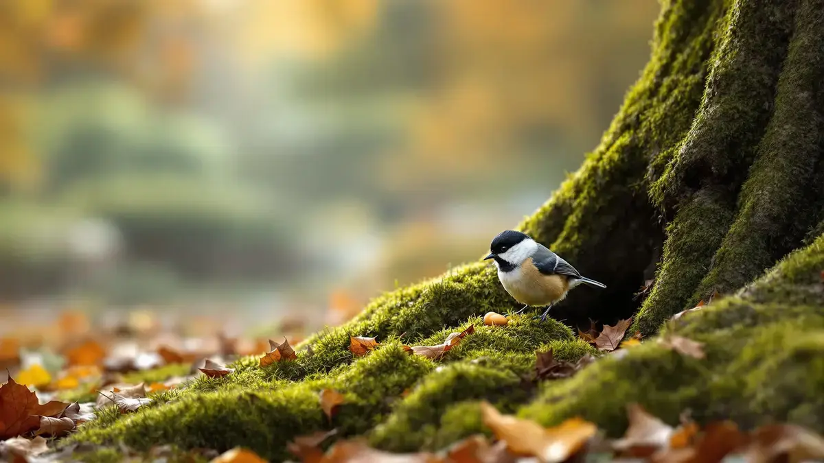 Deskundigen zijn het erover eens: de zwartkopmees herinnert zich honderden verstopplaatsen, een feit dat de gedachte tegenspreekt dat alleen hogere diersoorten over deze capaciteit beschikken