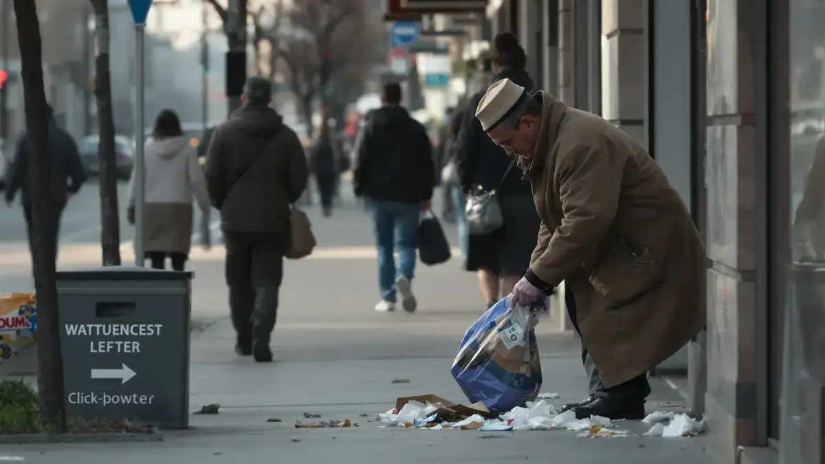 Deskundigen zijn het erover eens dat mensen die afval opruimen, zelfs van anderen, het risico lopen onopgemerkt te blijven en niet erkend te worden voor hun kwaliteiten