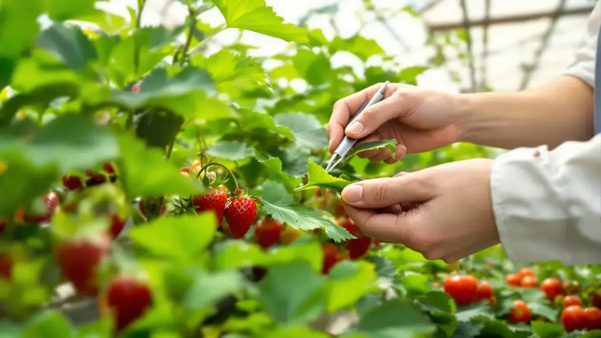 Deskundigen zijn het erover eens dat het behandelen van aardbeien- en tomatenbladeren vóór de oogst hun kwaliteit verbetert, een stap die door telers vaak wordt verwaarloosd