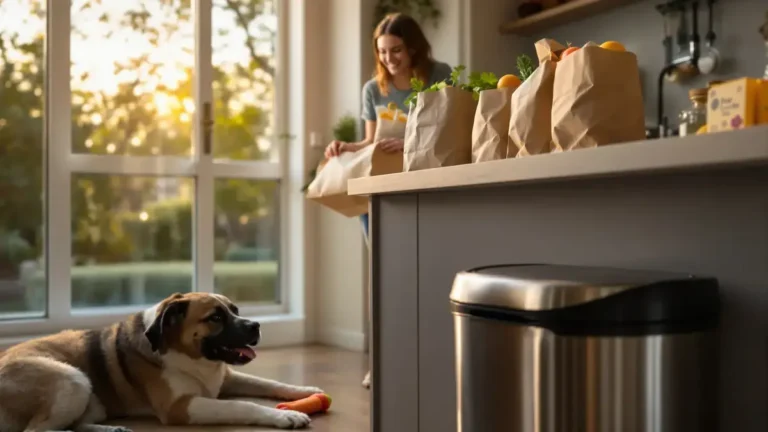 De eenvoudige oplossing zodat je hond stopt met in de prullenbak snuffelen bestaat echt