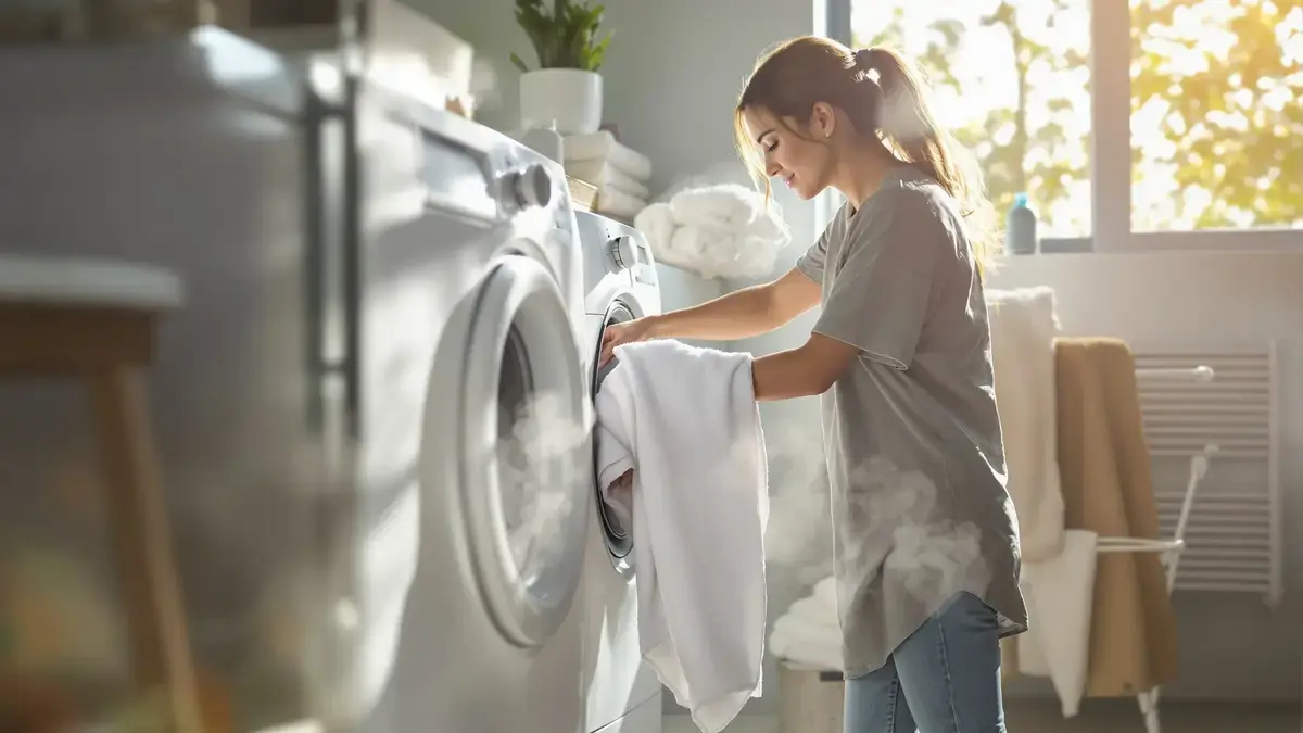 Deskundigen zijn het erover eens dat noch 30 °C noch 40 °C ideaal is om uw handdoeken te wassen omdat dit bacteriën kan bevorderen en ze hard kan maken
