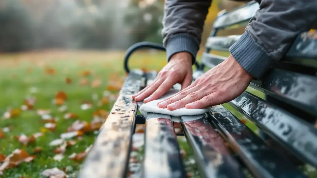 Deze handeling van enkele centen kan deze winter uw metalen tuinmeubelen redden van roest een vaak onderschat risico
