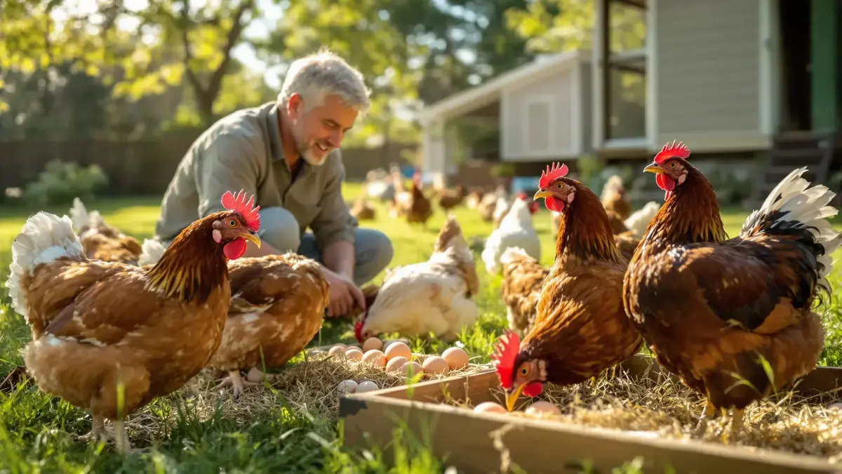 8 indicatoren die de goede gezondheid van uw kippen aantonen
