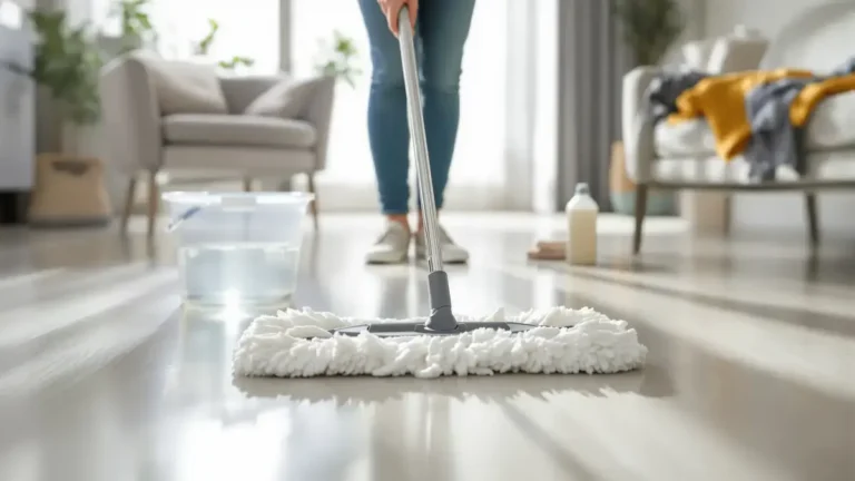 Voeg dit ingrediënt toe aan uw schoonmaakwater om de netheid van uw vloeren te verlengen