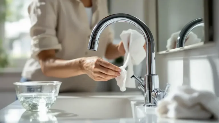 Deze handeling van 2 minuten kan kalkaanslag op uw kranen 7 dagen voorkomen, zelfs bij hard water
