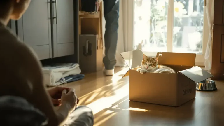 Je kat verkiest een oude doos boven zijn mandje een gewoonte die verband houdt met zijn jachtinstincten