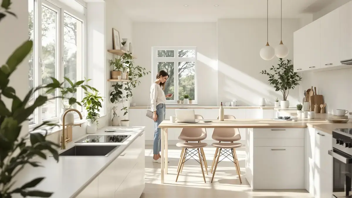 Een licht en retro alternatief voor keukeneilanden om ruimte te besparen vanaf 2026