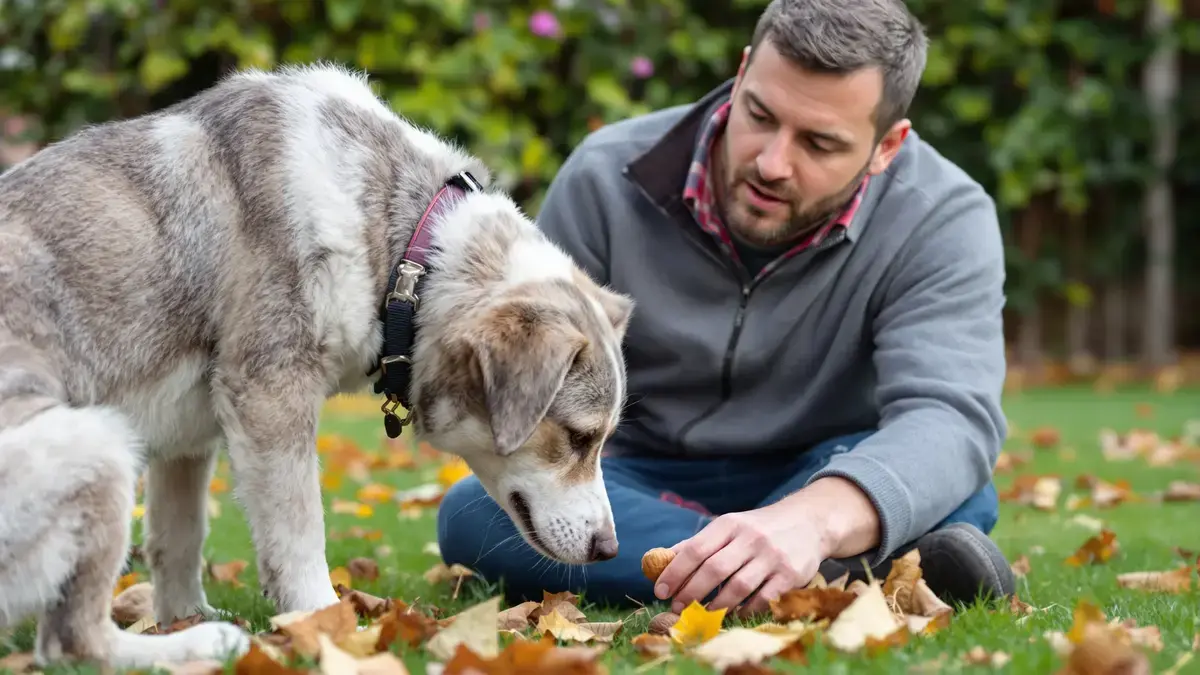 Noten aan een hond geven een vaak onderschatte fout door huisdiereigenaren