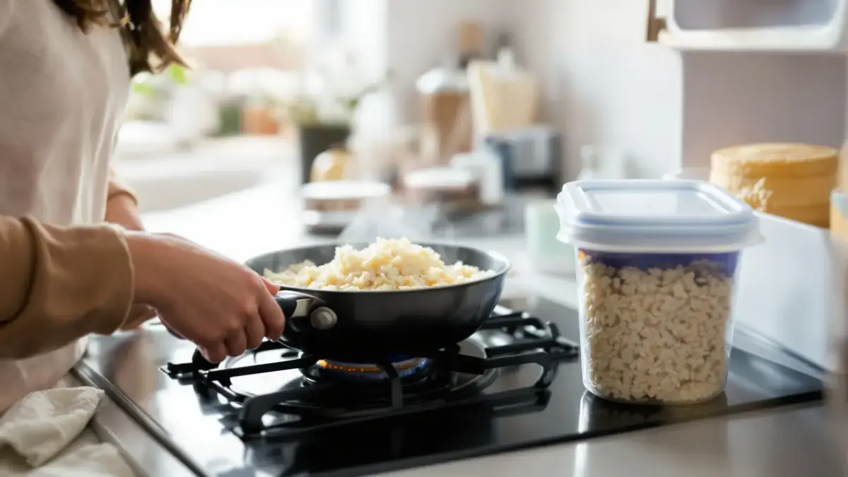 Opgewarmde rijst een alledaagse gewoonte die uw gezondheid meer in gevaar brengt dan u denkt