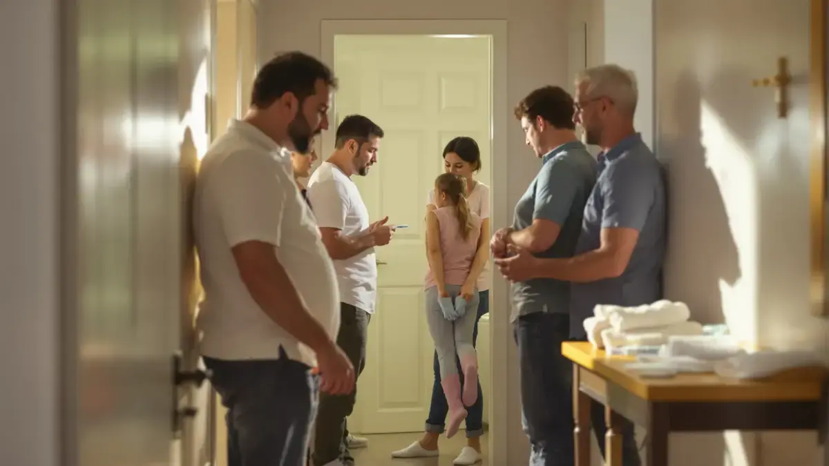 Experts zijn het erover eens dat opgroeien met een gedeelde badkamer vaak onderschatte gewoonten van geduld vormt en een risico op conflicten met zich meebrengt