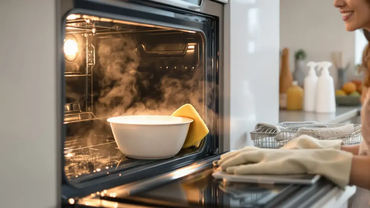 Oven schoonmaken een onderschat blokje revolutioneert moeiteloos onderhoud