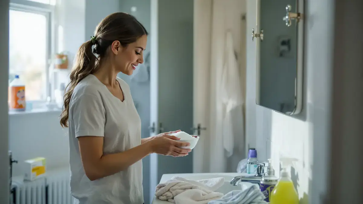 Schimmelgeur in de badkamer een veelvoorkomend mengsel verbergt een vaak over het hoofd geziene effectieve oplossing