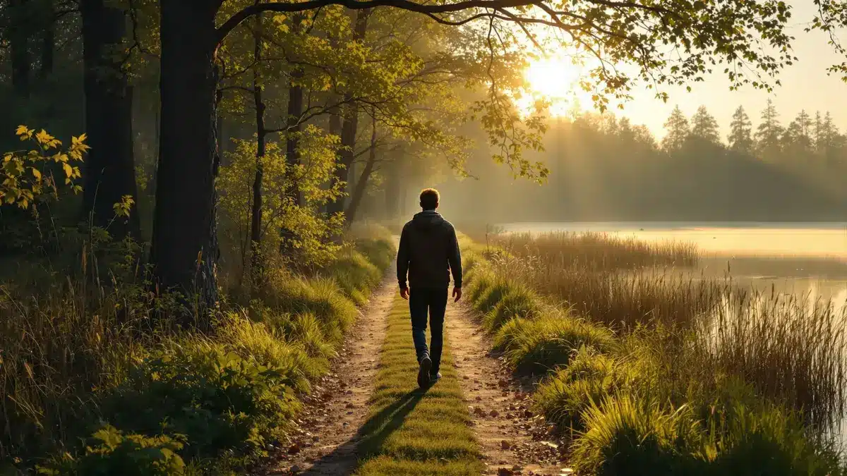 Silent walking: een eenvoudige oefening die je slaap verbetert en angst vermindert