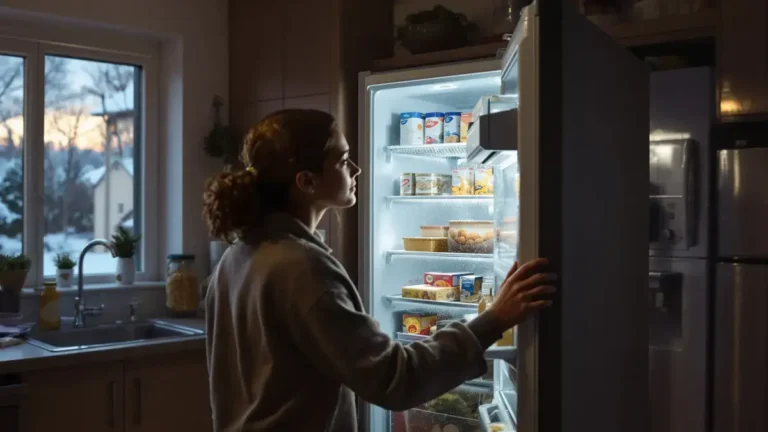 Vriezer een detail aan het einde van de winter verhoogt het verbruik met 30 procent zonder dat we het merken